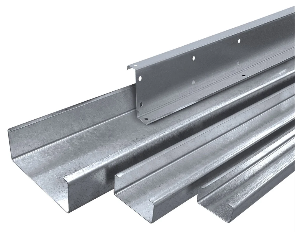 Galvanized C purlin profiles