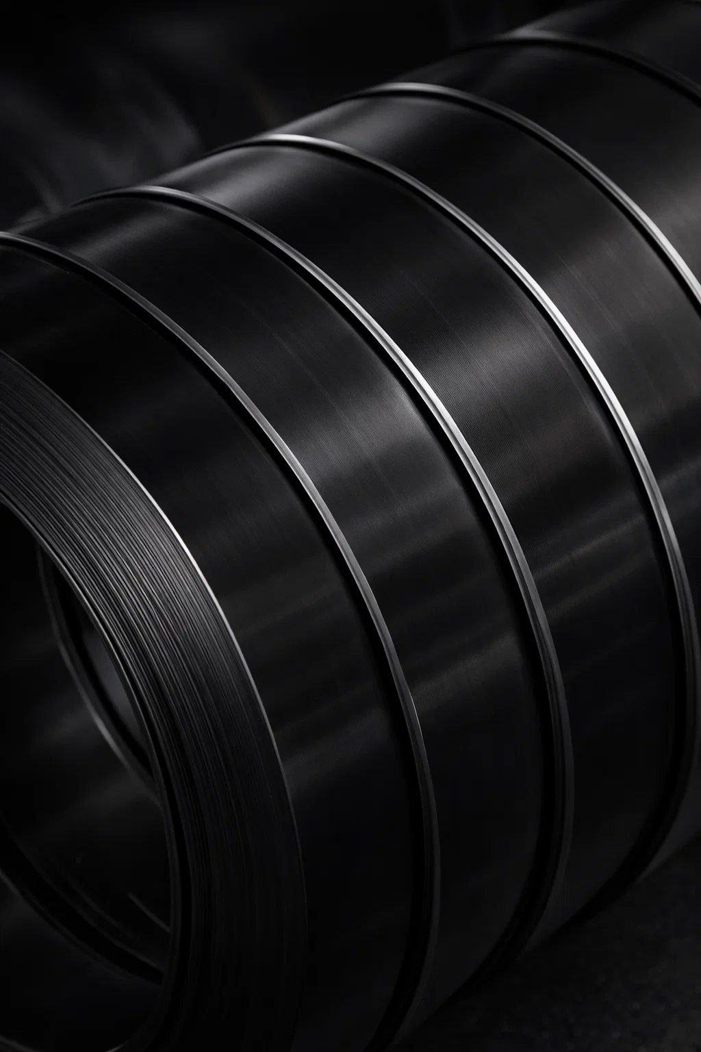Galvanized steel slit coils