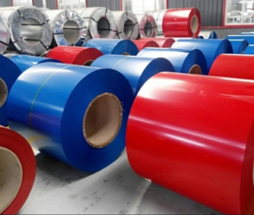 Blue Cold Rolled Color Coated Sheet Coil