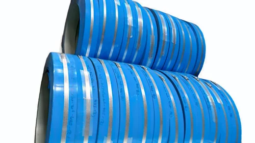Blue colour coated steel slit coils