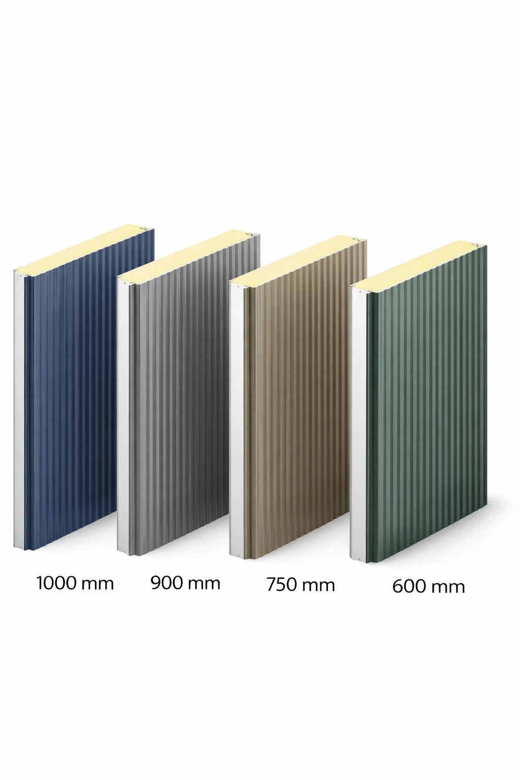 PUF Sandwich Panels in Multiple Colours