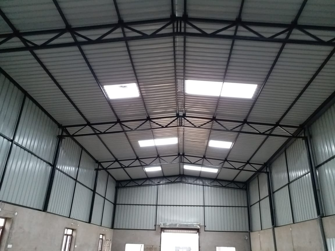 Panel-Built MS Industrial Shed