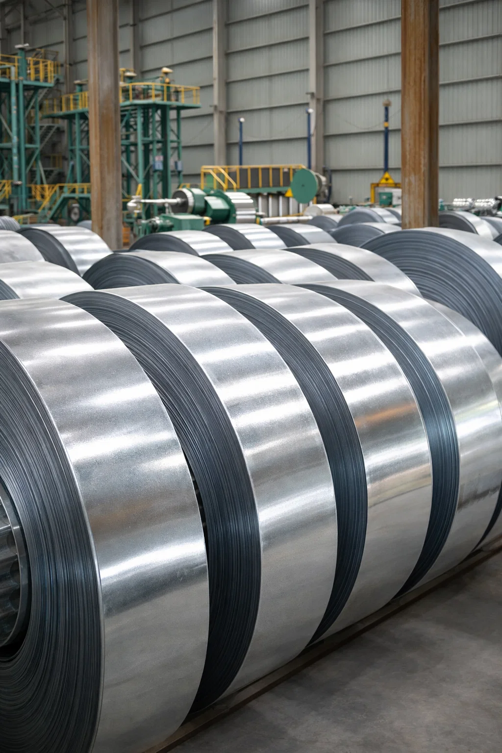 Zinc coated galvanized steel coils