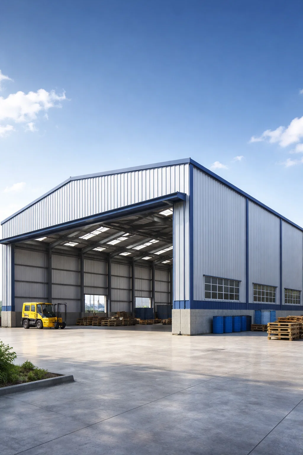 Stainless Steel Prefabricated Factory Shed