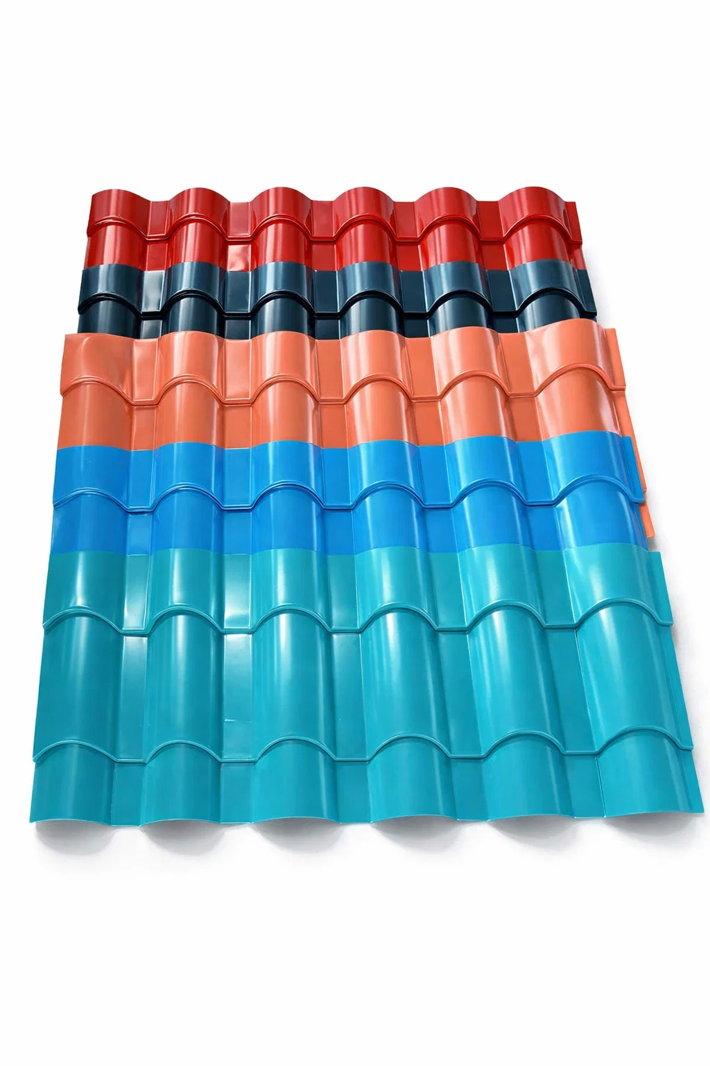 Tile model color coated sheet