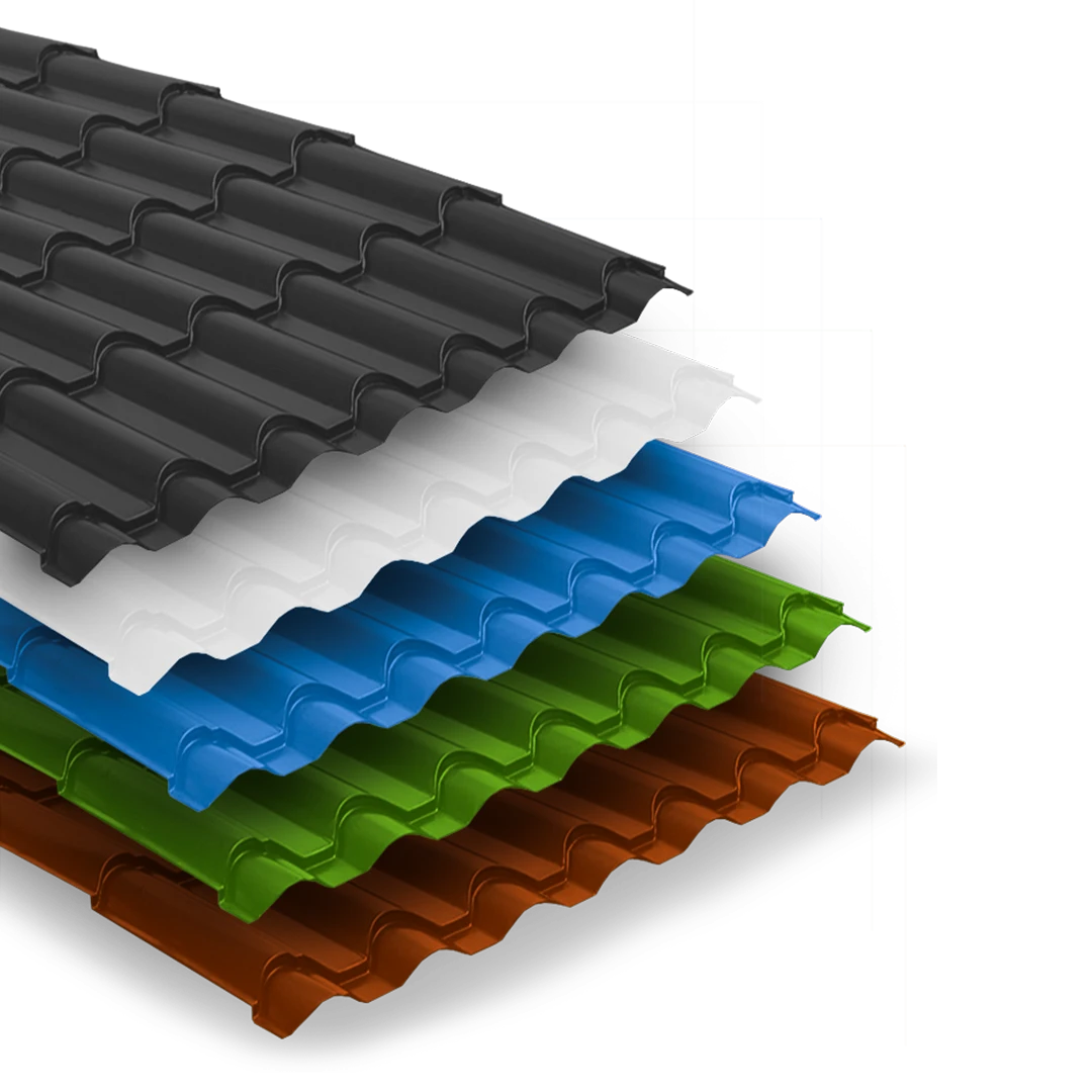 Tile model color coated sheet